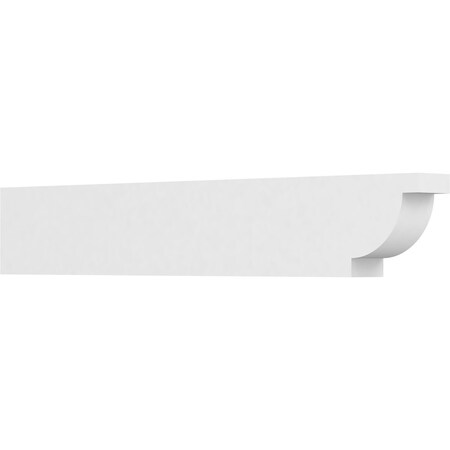 Ekena Millwork Standard Alpine Architectural Grade PVC Rafter Tail, 3"W X 6"H X 36"L RFTP03X06X36ALP